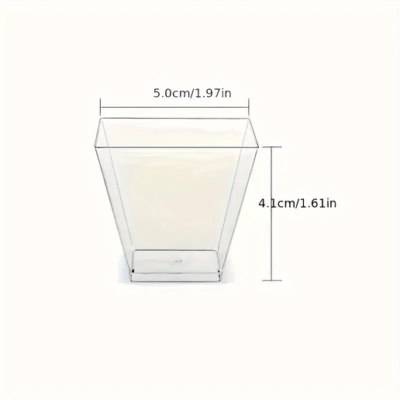 Acrylic shots glasses 2"