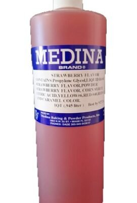 Essences 1/4 gal. Strawberry Flavor Medina.