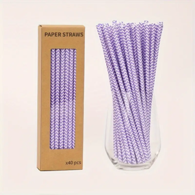 Sticks: cake pops x 40 und. Zigzag purple