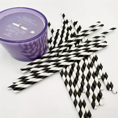 Sticks: stripped cane 25 u. Black
