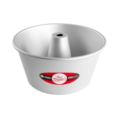Anodized Aluminum, Angel Food Pan Round, 8" x 3 3/4 " Fat Daddios