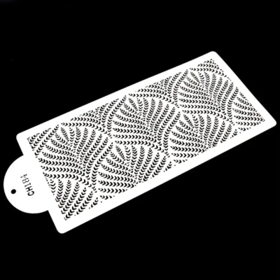 Stencils and meshes, stencils plastic template. Style ch 184 palm tree