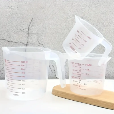 Measuring jar. Plastic.