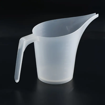 Measuring jar plastic measuring funnel jar long spout