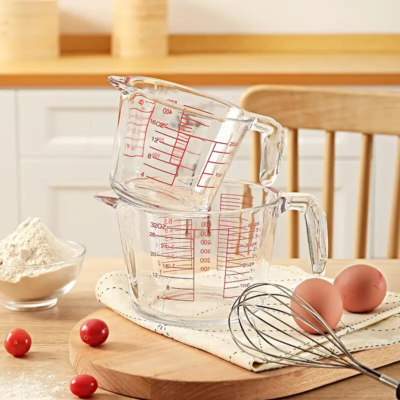 Measuring jar 1pc glass measuring cup with scale 500ml