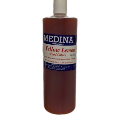 Essences 1/4 gal. Yellow Lemon Emulsion Medina.