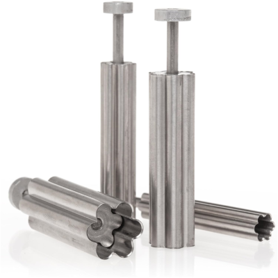 Flower Cutters 4pcs .25" .375".5" .65". Ateco