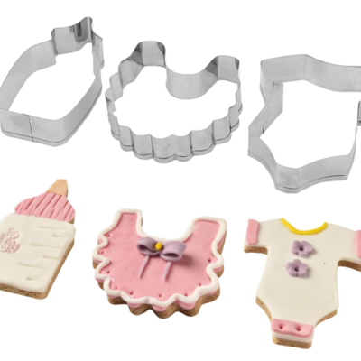Metal Cutters. BABY SHOWER 3PCS.