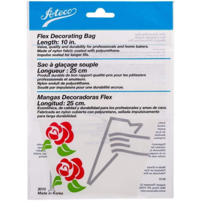 Flex bags 10". Ateco