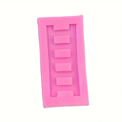 Ladder shape silicone mold. Pink
