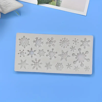 Snowflake silicone mold