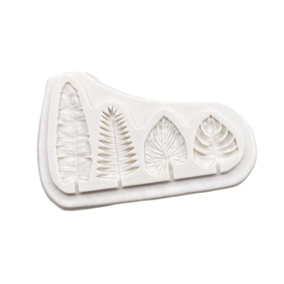 Silicone Mold Turtle Shaped Leaves Gray