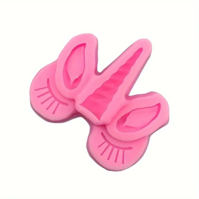 Unicorn Eyelashes and Ears Silicone Mold