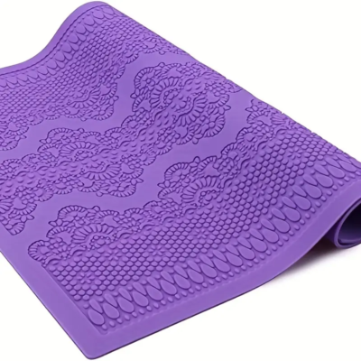 Lace fondant mold model CT029 purple, 1pc