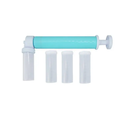 Manual airbrush gun for pastry blue
