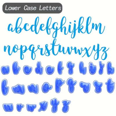 Stamp Lowercase Alphanumeric