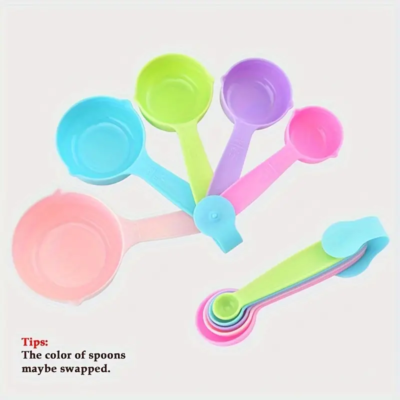Measuring Spoon set x 5u. stackable Multicolor