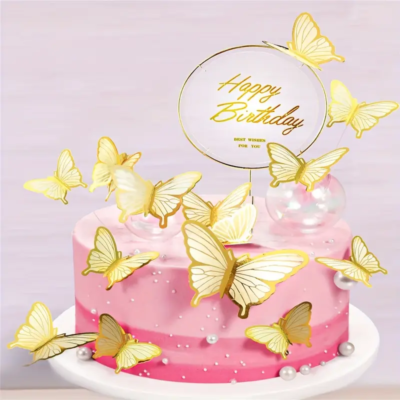 Butterfly Gold pack x 10