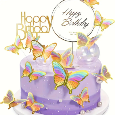 Butterfly Multi Color pack x 10