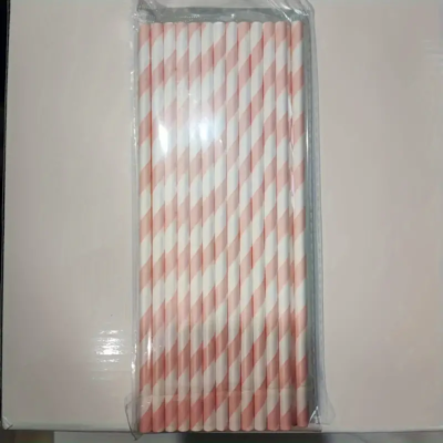 Sticks: stripped cane 25 u. Pink