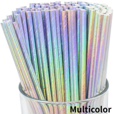 Sticks: iridescent multicolor x 25 unid