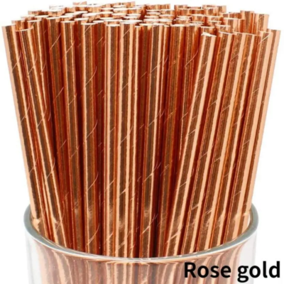 Sticks: rose gold x 25 unid