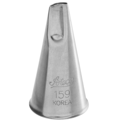 Left-Handed Tubes. Fit a standard coupler. Stainless steel. Ateco