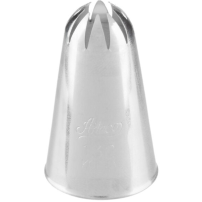 Drop Flower Tubes. Fit a standard coupler. Stainless steel. Ateco