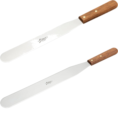 Large Sized Straight Spatula (10"/14" Blade). Ateco