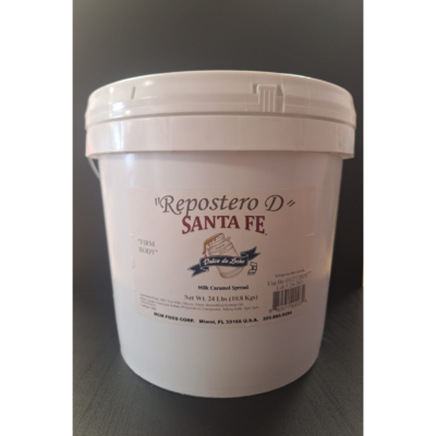 Milk Caramel Spread. Dulce de Leche Santa Fe. 24 lb Bucket