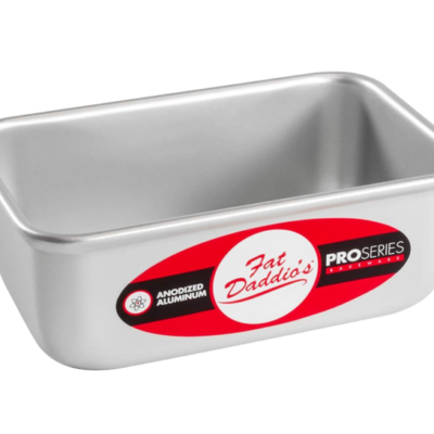 Anodized Aluminum, Bread Pan Oblong, 10" x 5" x 3" Fat Daddios