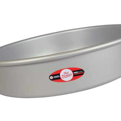 Anodized Aluminum, Round Pan, 10 in x 4 in