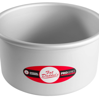 Anodized Aluminum, Round Pan, 7" x 4" Fat Daddios