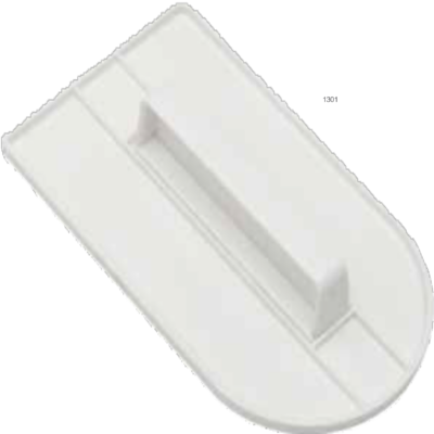 Fondant smoother. Plastic straightener for bolted fondant. Ateco
