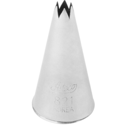 Star Pastry Tubes. 402 coupler. S. Steel. Ateco