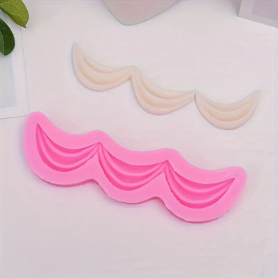 Decorative pattern silicone theater curtain