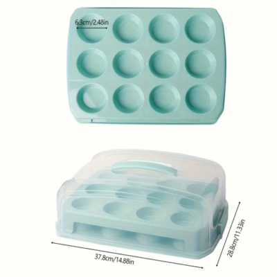 Transporter. Cupcake Transportable box