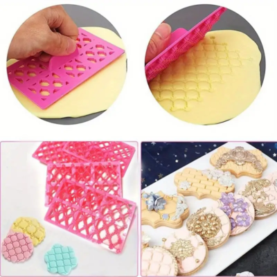 Stamp Texturizer Plastic Mold Lattices