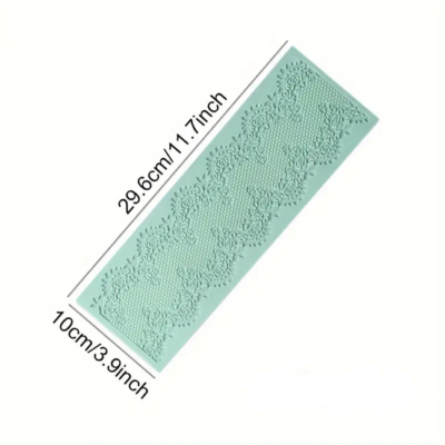 Vintage Lace. Silicone Fondant mold. ftls0052, 1pc