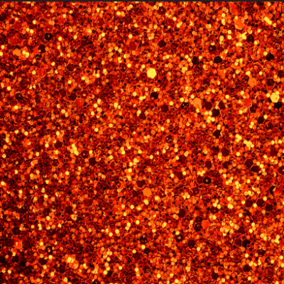 No Toxic Glitter Powder ORANGE 0.18 oz. Star Chemical / Elymar