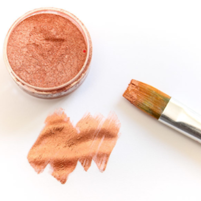 Metallic Powder. Edible Rose Gold. 4g. ECSMP0069