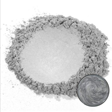 Metallic Powder. Edible Silver. 2g. ECSMP0019