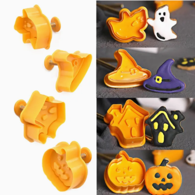 Press and Ejector tool. HALLOWEEN X 4PCS