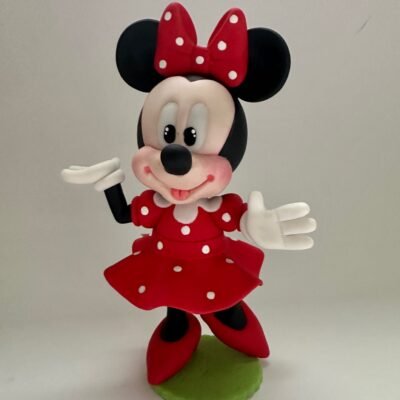 Minnie Mouse 8" Red DCMM 120 Non edible ceramic dolls