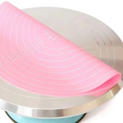 Work Silicone Non Stick Mat. Pink 12"