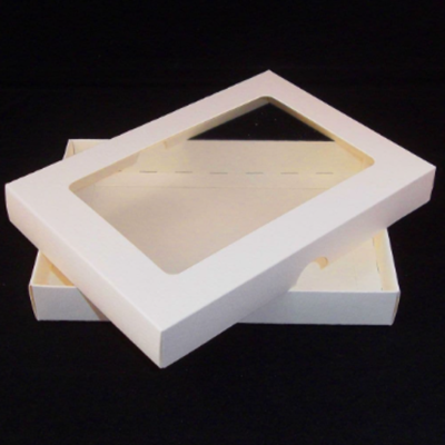 White Bakery Box for All Bites 12.5" x 10" x 3.5".