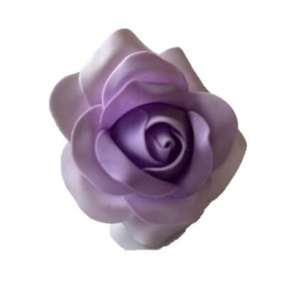 Flower. Soft Lilac 3". Ceramic Rose. DF 3-009