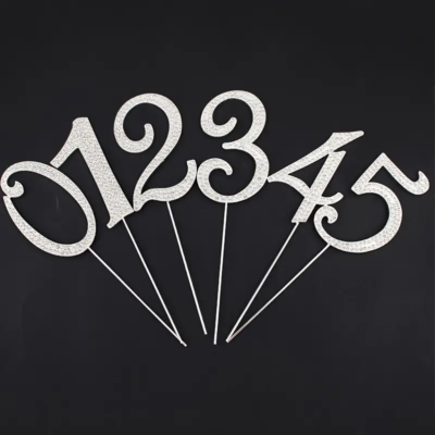 Topper Numbers 4"