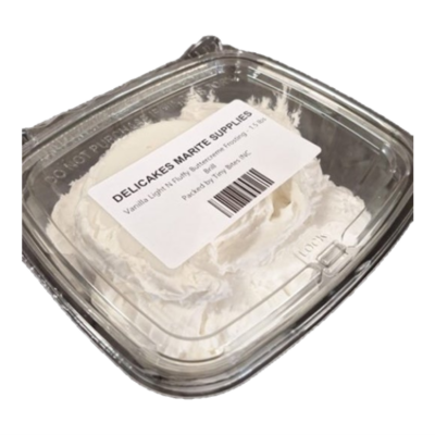 Buttercream 1.5 lb. Brill vanilla fluffy frosting