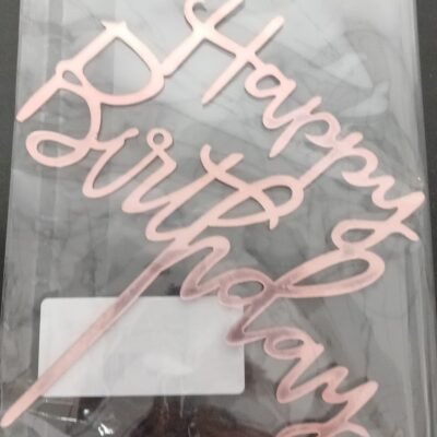 Happy Birthday Topper DM
